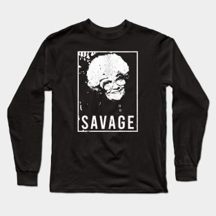 The Savage Sophia petrillo - Golden Girls Long Sleeve T-Shirt